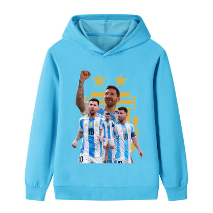 Messi Voetbal Hoodie Kinderen - Cool Design