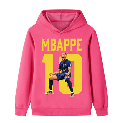 Mbappé Voetbal Hoodie Kinderen - Zacht
