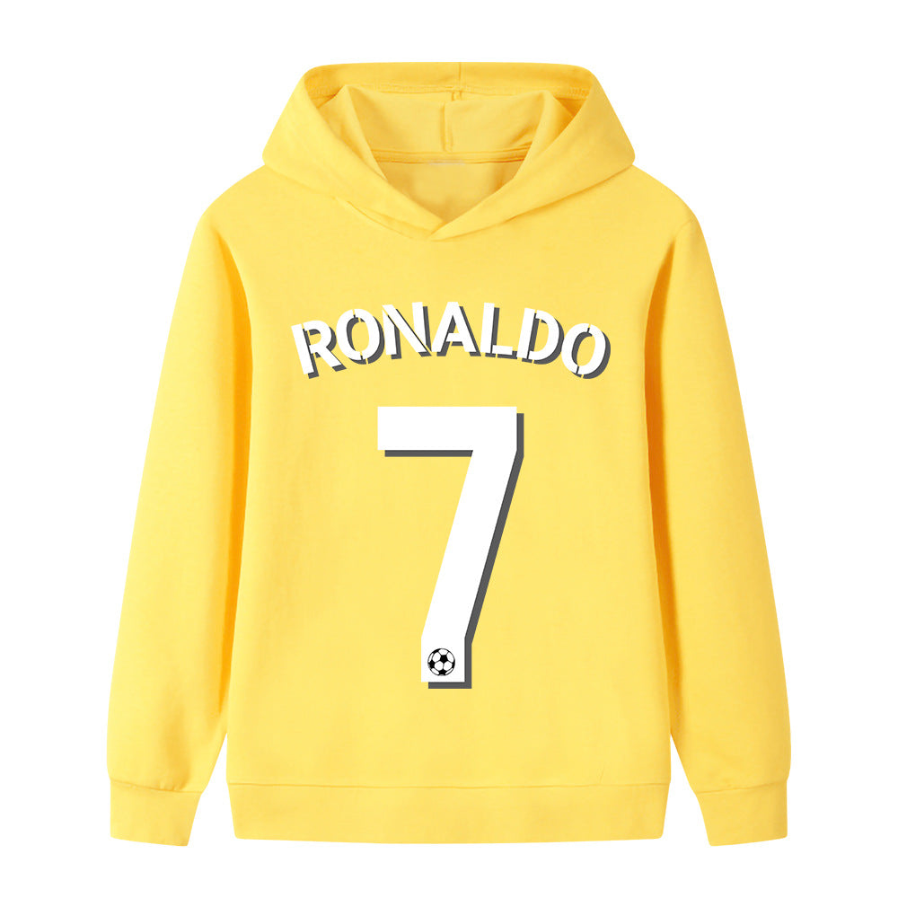 Ronaldo Voetbal Hoodie Kinderen - Cool Design