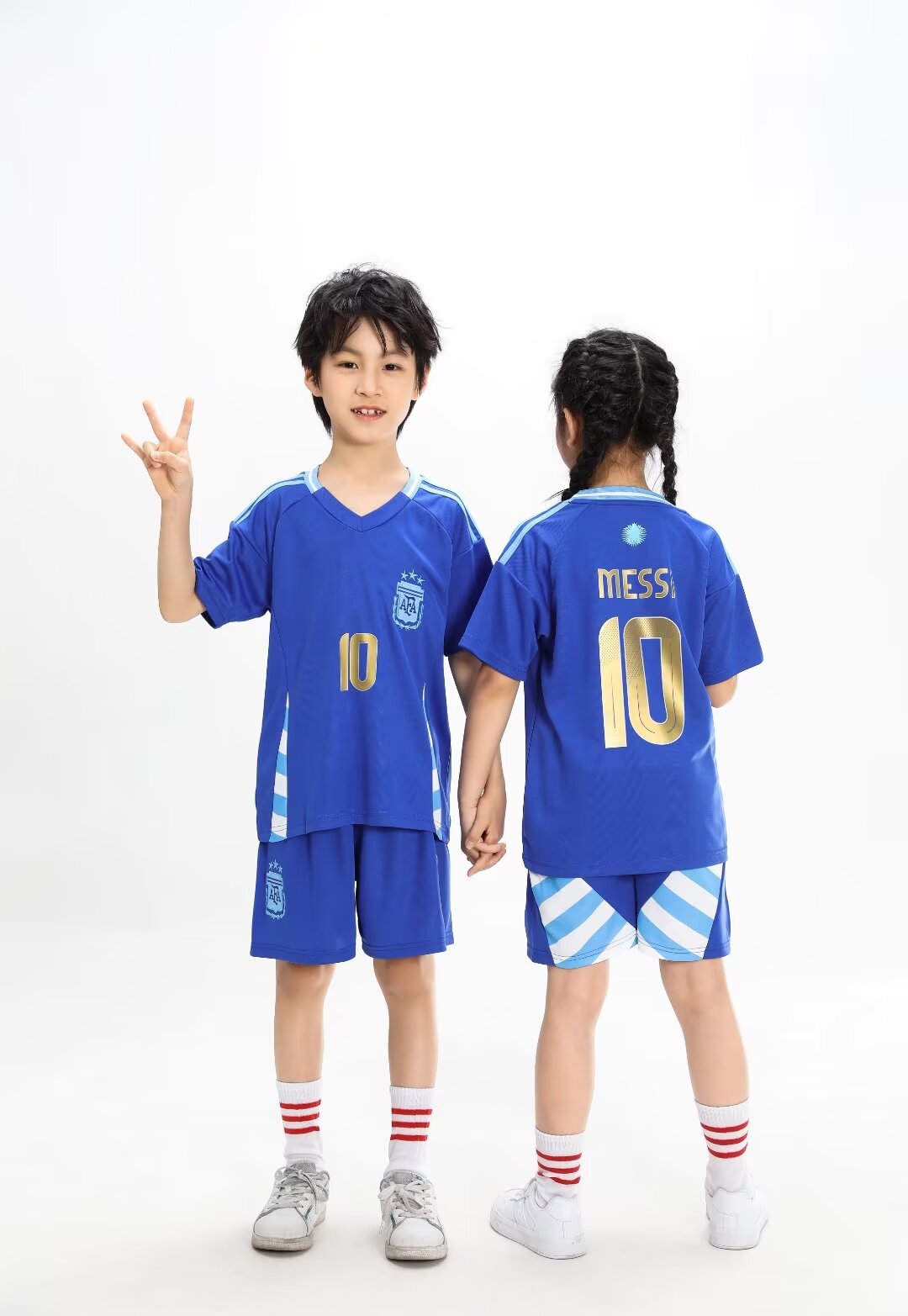 Lionel Messi Voetbaltenue Kinderen - Shirt en Broekje - Sportief