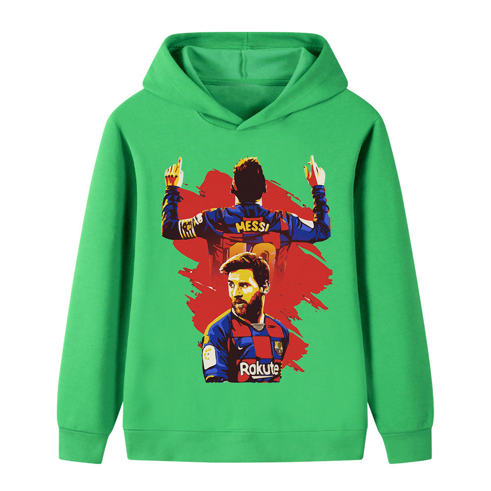 Lionel Messi Voetbal Hoodie Kinderen - Barcelona
