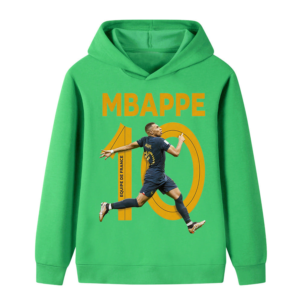 Kylian Mbappé Voetbal Hoodie Kinderen - Sportief
