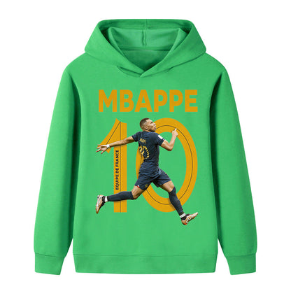 Kylian Mbappé Voetbal Hoodie Kinderen - Sportief