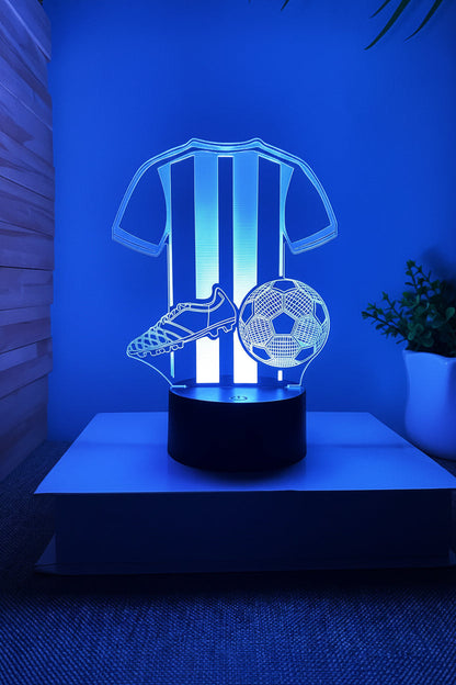 Voetbal 3D Illusie LED-Lamp - Nachtlampje - Nachtlampje