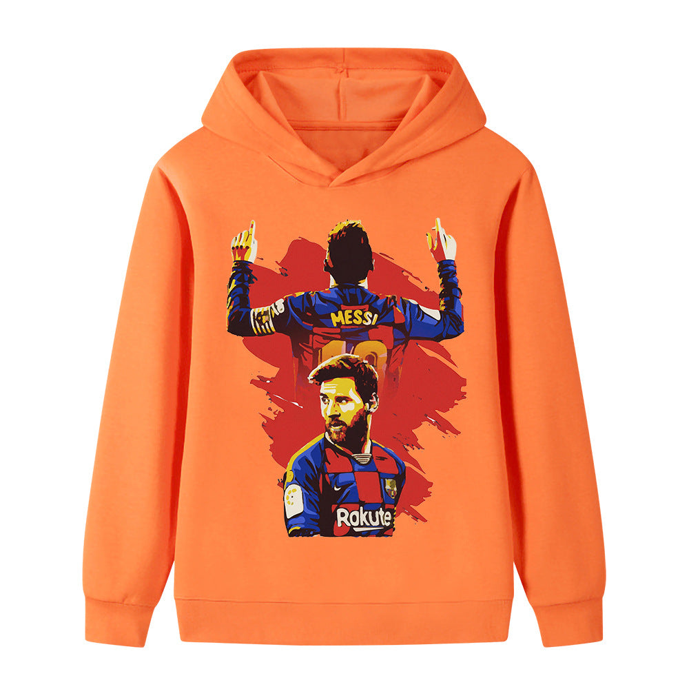 Lionel Messi Voetbal Hoodie Kinderen - Barcelona
