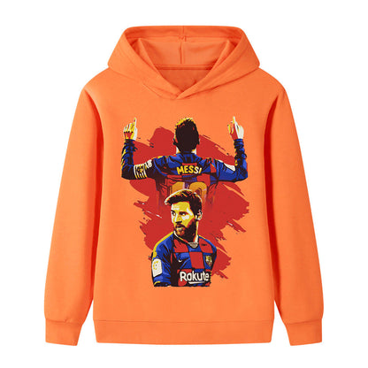 Lionel Messi Voetbal Hoodie Kinderen - Barcelona