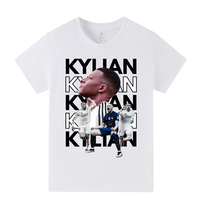 Kylian Mbappé Voetbal T-shirt Kinderen - Comfortabel
