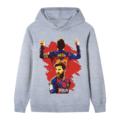 Lionel Messi Voetbal Hoodie Kinderen - Barcelona