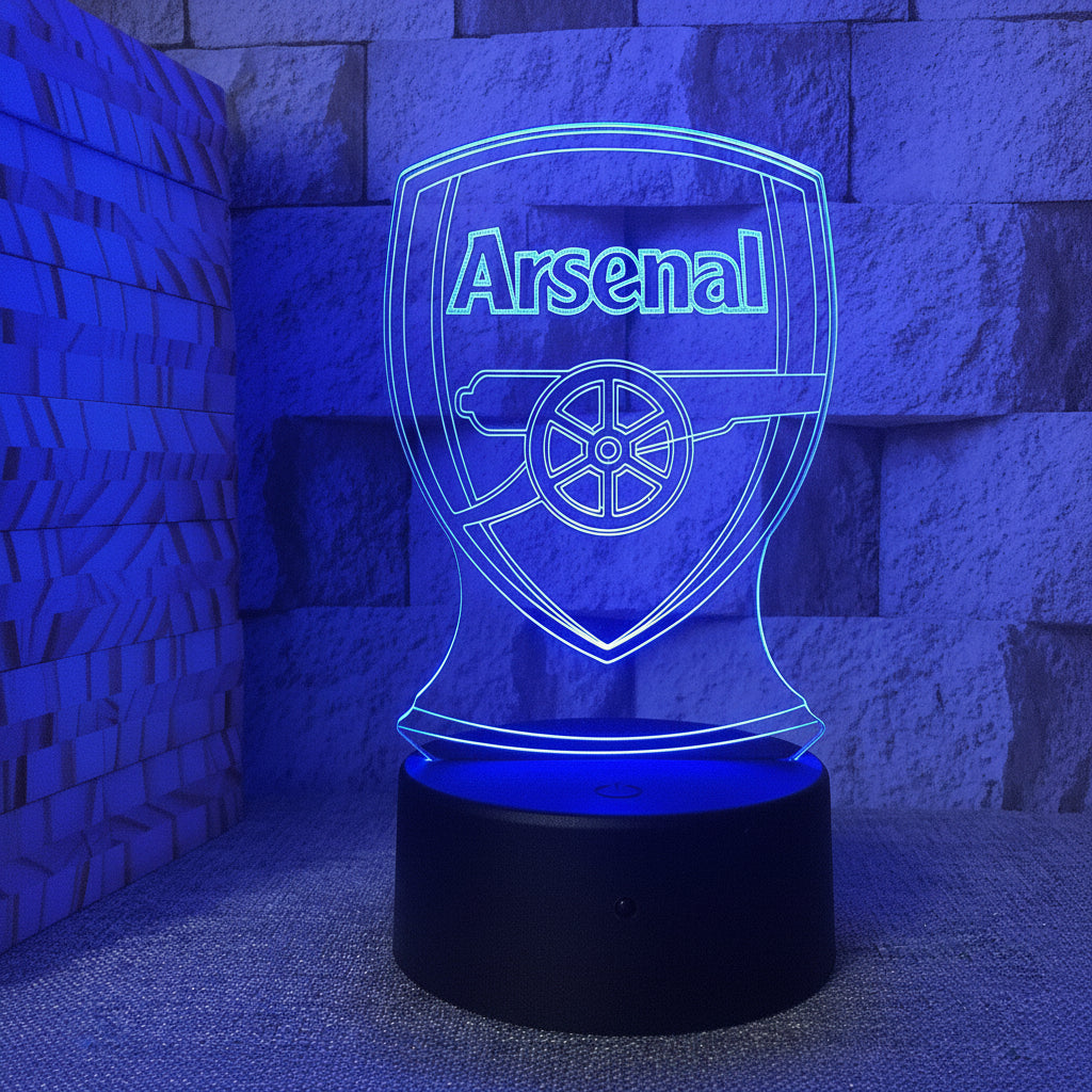 Voetbal 3D Illusie LED-Lamp - Nachtlampje - Cadeau Sfeerlicht