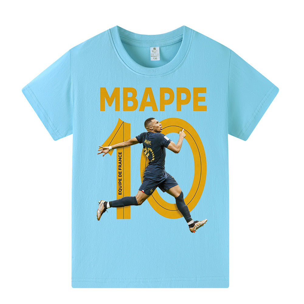 Mbappé Voetbal T-shirt Kinderen - Comfortabel