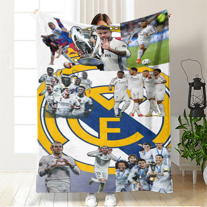 Voetbal Plaid - Real Madrid