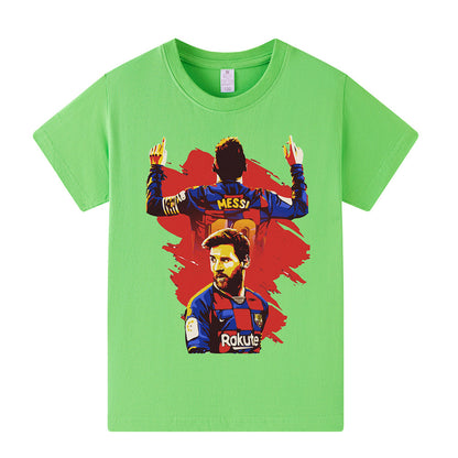 Lionel Messi Voetbal T-shirt Kinderen - Barcelona