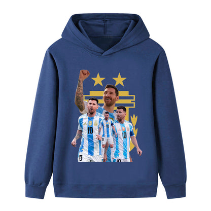 Messi Voetbal Hoodie Kinderen - Cool Design