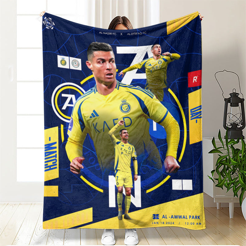 Voetbal Plaid - Cristiano Ronaldo