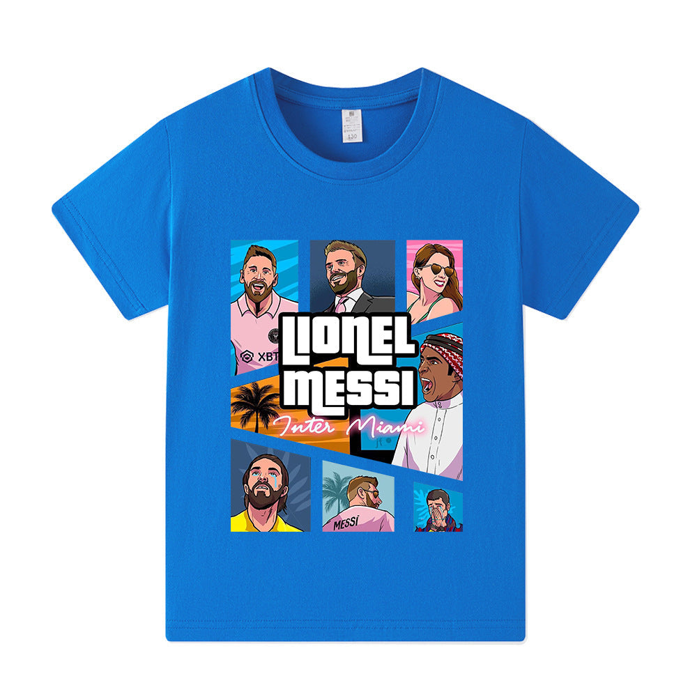 Messi Voetbal T-shirt Kinderen - Comfortabel