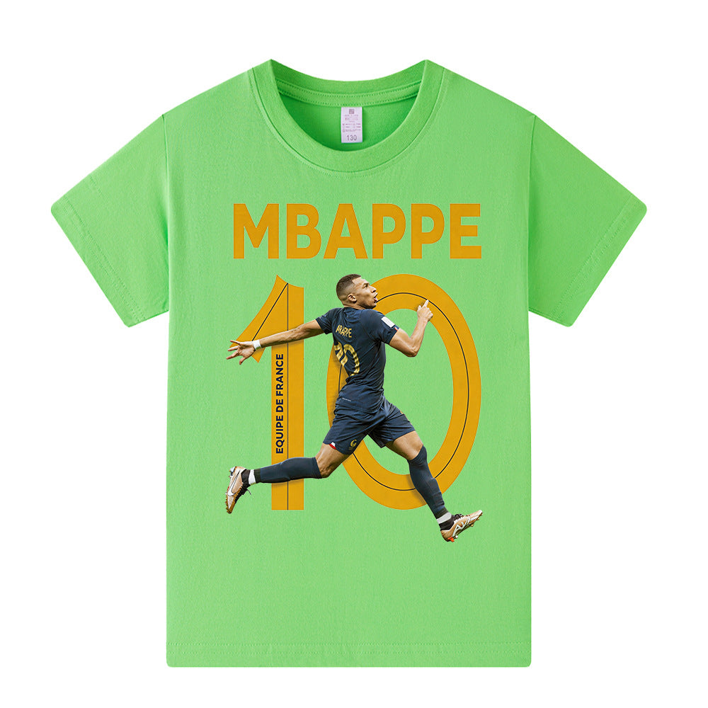Mbappé Voetbal T-shirt Kinderen - Comfortabel