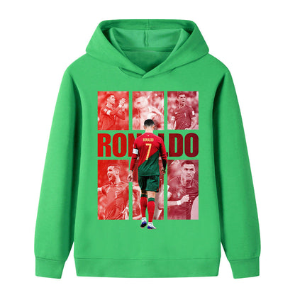 Ronaldo Voetbal Hoodie Kinderen - Portugal - Sportief
