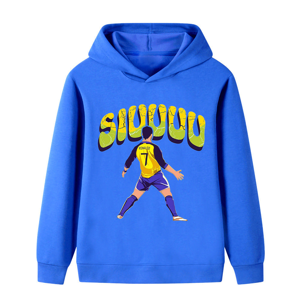 Cristiano Ronaldo Voetbal Hoodie Kinderen - Cool Design