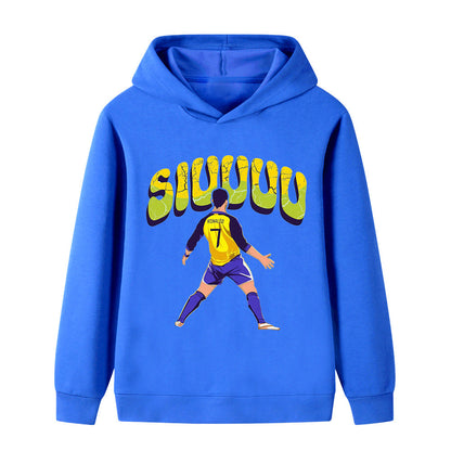 Cristiano Ronaldo Voetbal Hoodie Kinderen - Cool Design