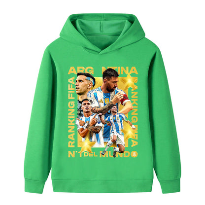 Lionel Messi Voetbal Hoodie Kinderen - voor Dagelijks