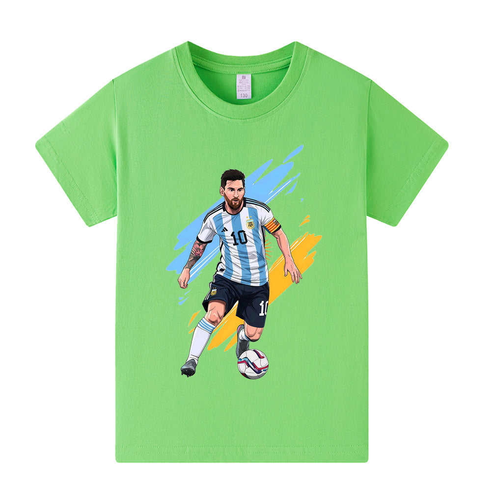 Lionel Messi Voetbal T-shirt Kinderen - Sportief