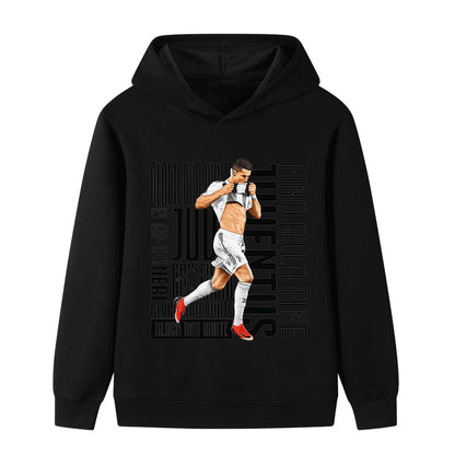 Ronaldo Voetbal Hoodie Kinderen - Juventus - Zacht