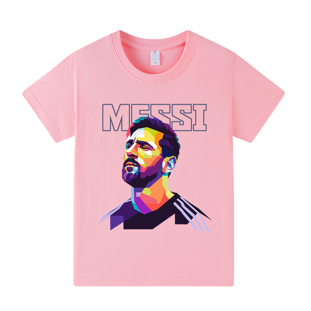 Messi Voetbal T-shirt Kinderen - Cool Design