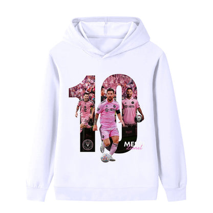 Lionel Messi Voetbal Hoodie Kinderen - Miami