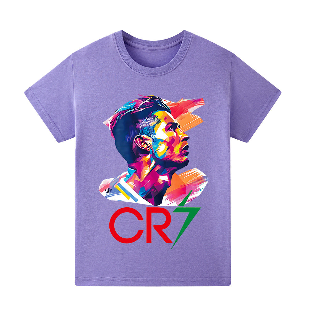 Cristiano Ronaldo Voetbal T-shirt Kinderen - Comfortabel