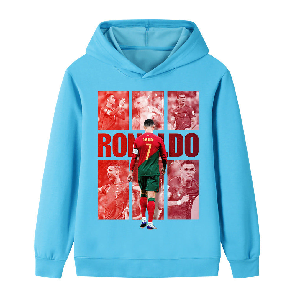 Ronaldo Voetbal Hoodie Kinderen - Portugal - Sportief