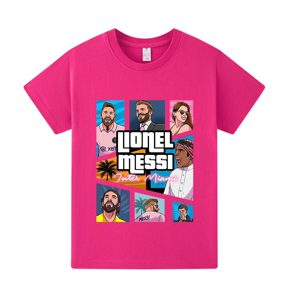 Messi Voetbal T-shirt Kinderen - Comfortabel