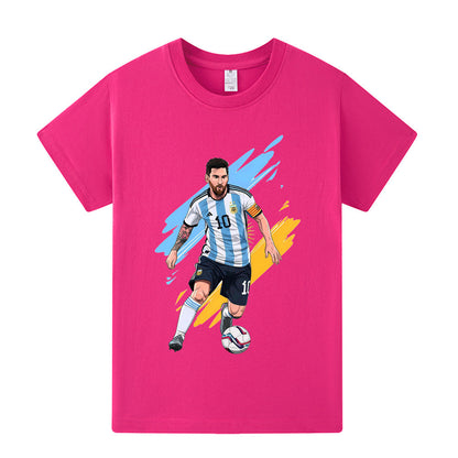 Lionel Messi Voetbal T-shirt Kinderen - Sportief
