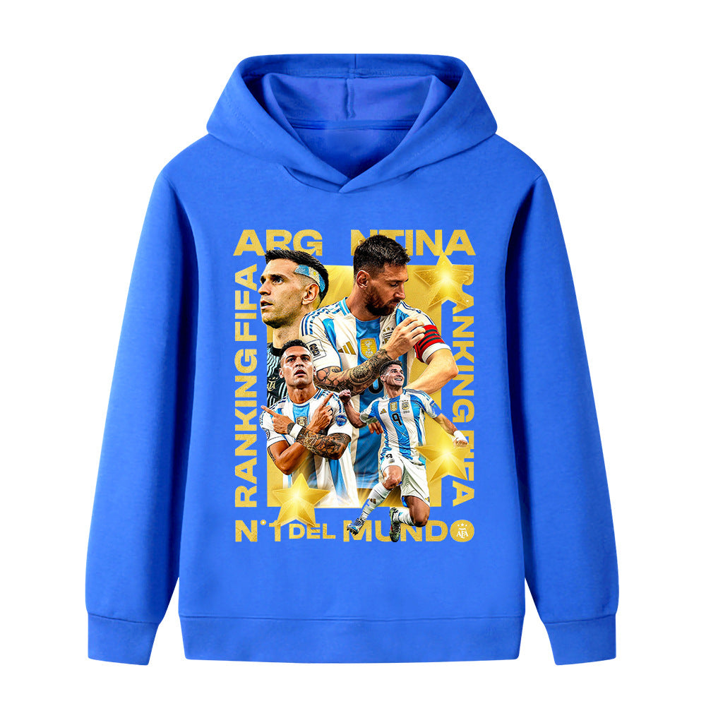 Lionel Messi Voetbal Hoodie Kinderen - voor Dagelijks
