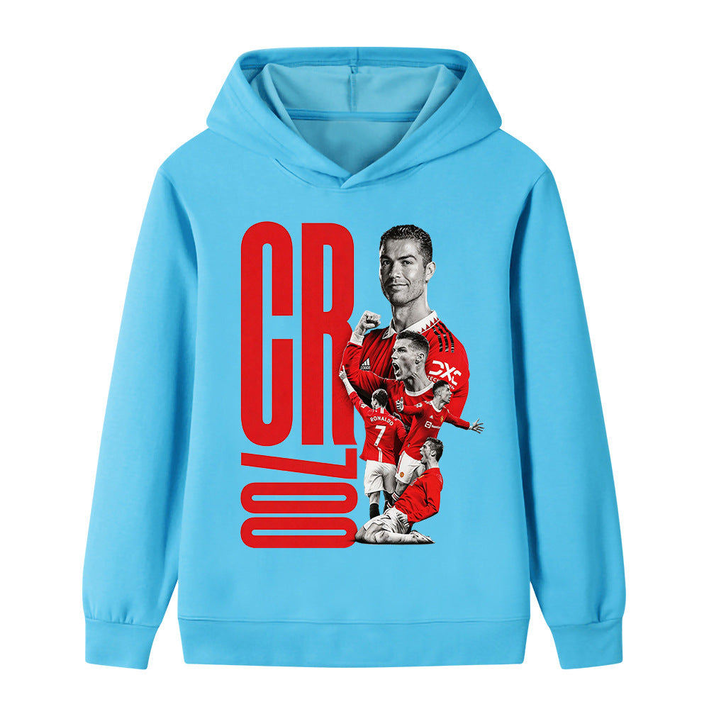 Cristiano Ronaldo Voetbal Hoodie Kinderen - Manchester United - Sportief