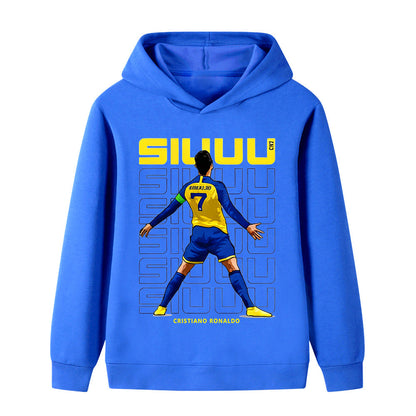 Ronaldo Voetbal Hoodie Kinderen - voor Dagelijks