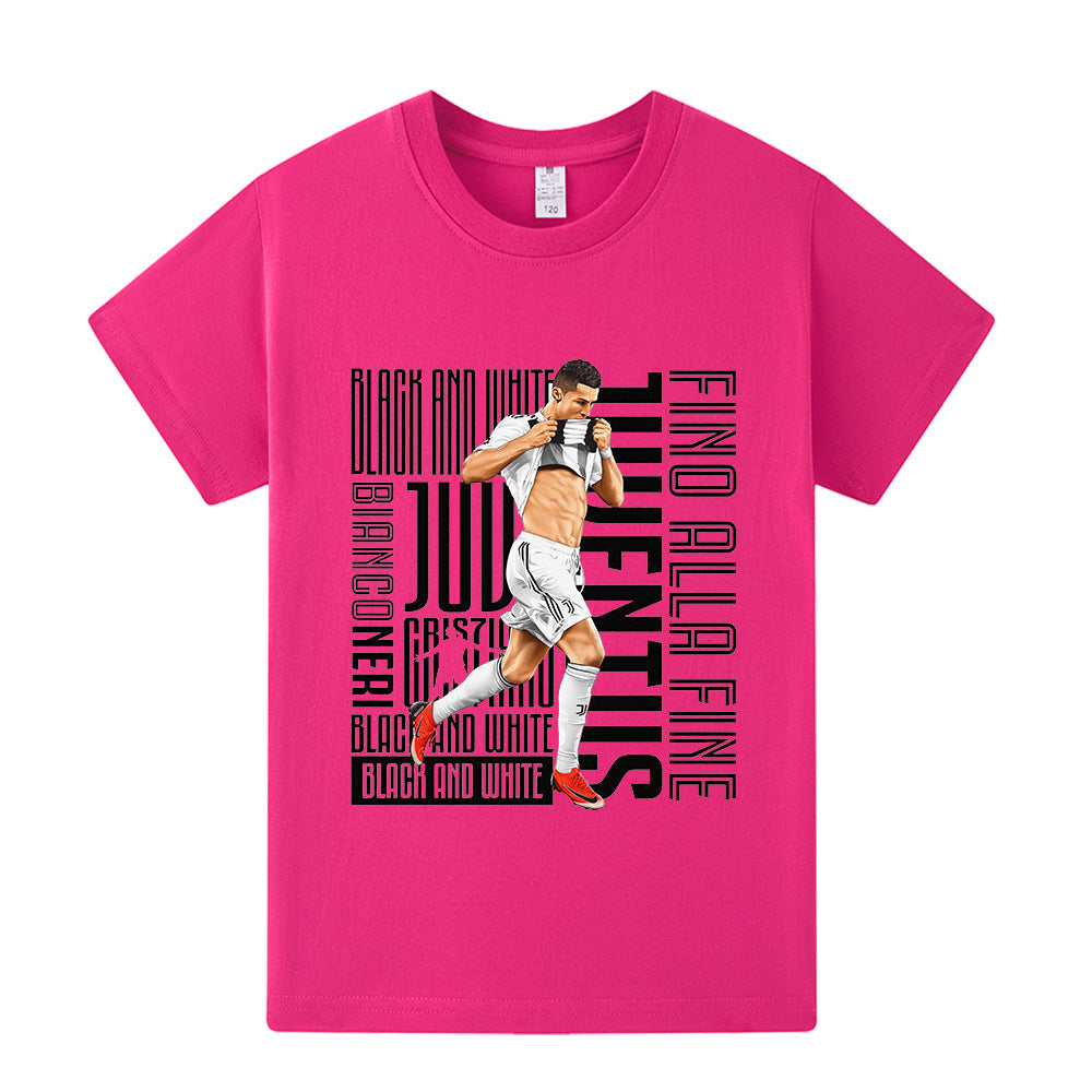 Ronaldo Voetbal T-shirt Kinderen - Juventus