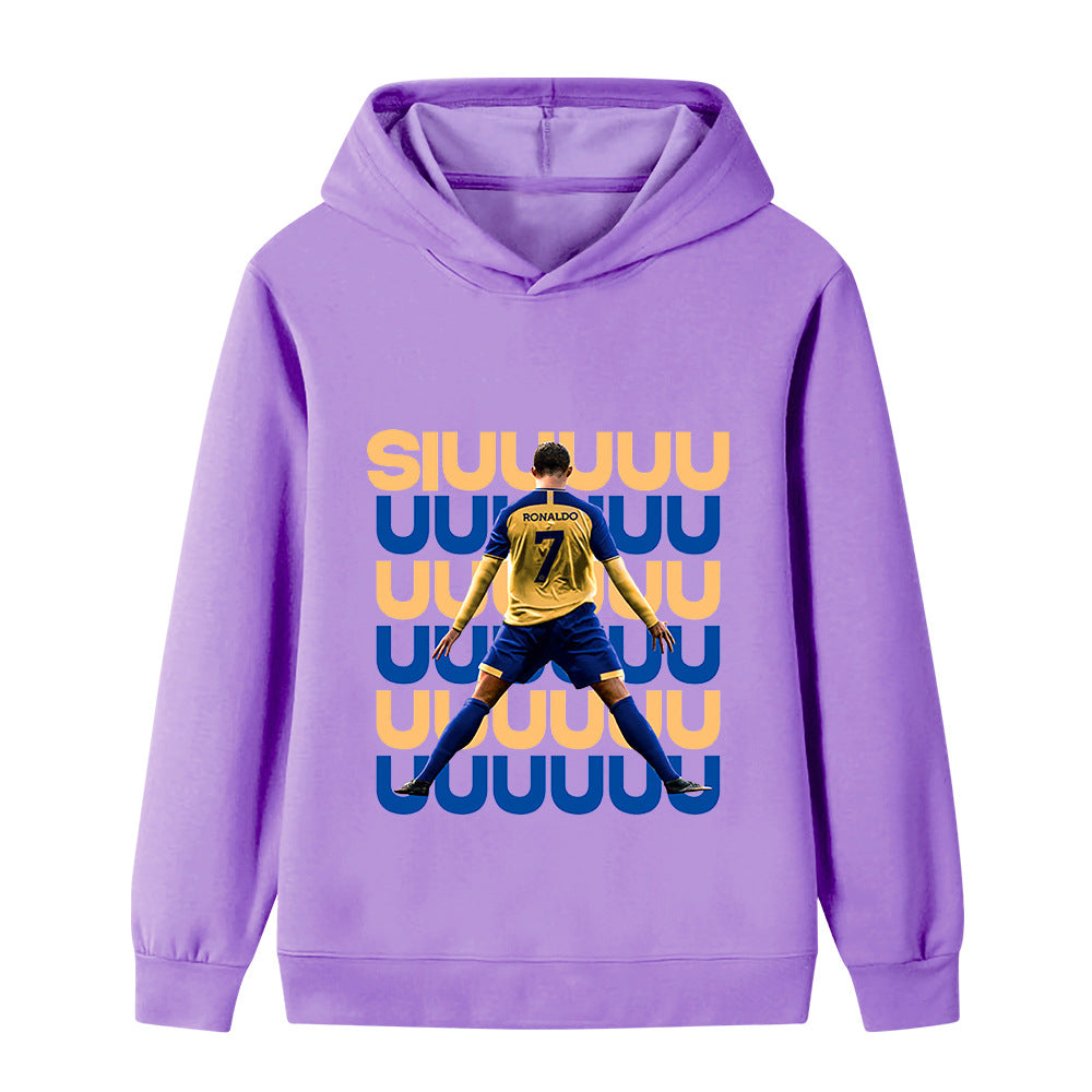 Ronaldo Voetbal Hoodie Kinderen - Zacht