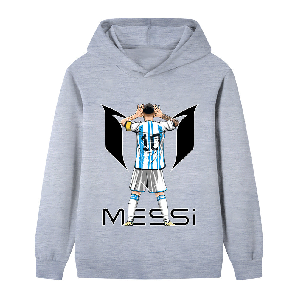Lionel Messi Voetbal Hoodie Kinderen - Cool Design