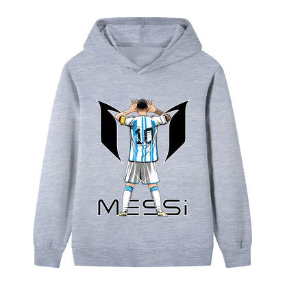 Lionel Messi Voetbal Hoodie Kinderen - Cool Design