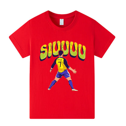 Cristiano Ronaldo Voetbal T-shirt Kinderen - Cool Design