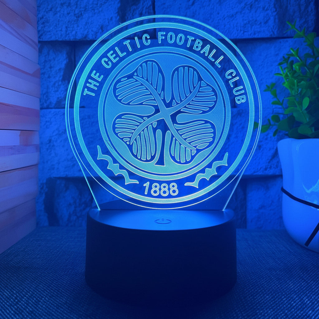 Voetbal 3D Illusie LED-Lamp - Nachtlampje - Cadeau Sfeerlicht