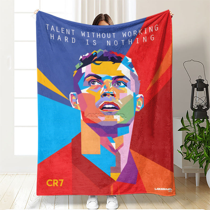 Voetbal Plaid - Cristiano Ronaldo