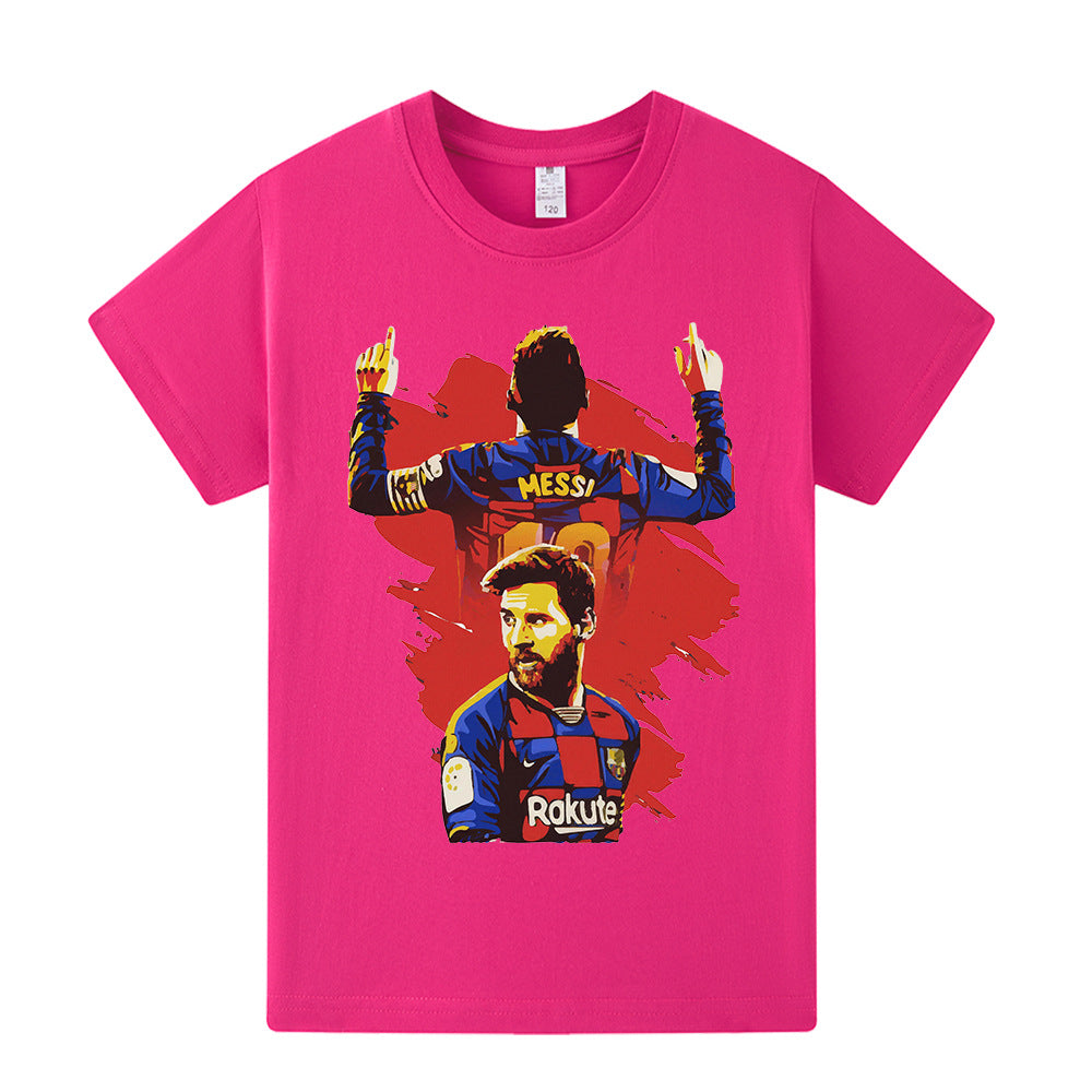 Lionel Messi Voetbal T-shirt Kinderen - Barcelona