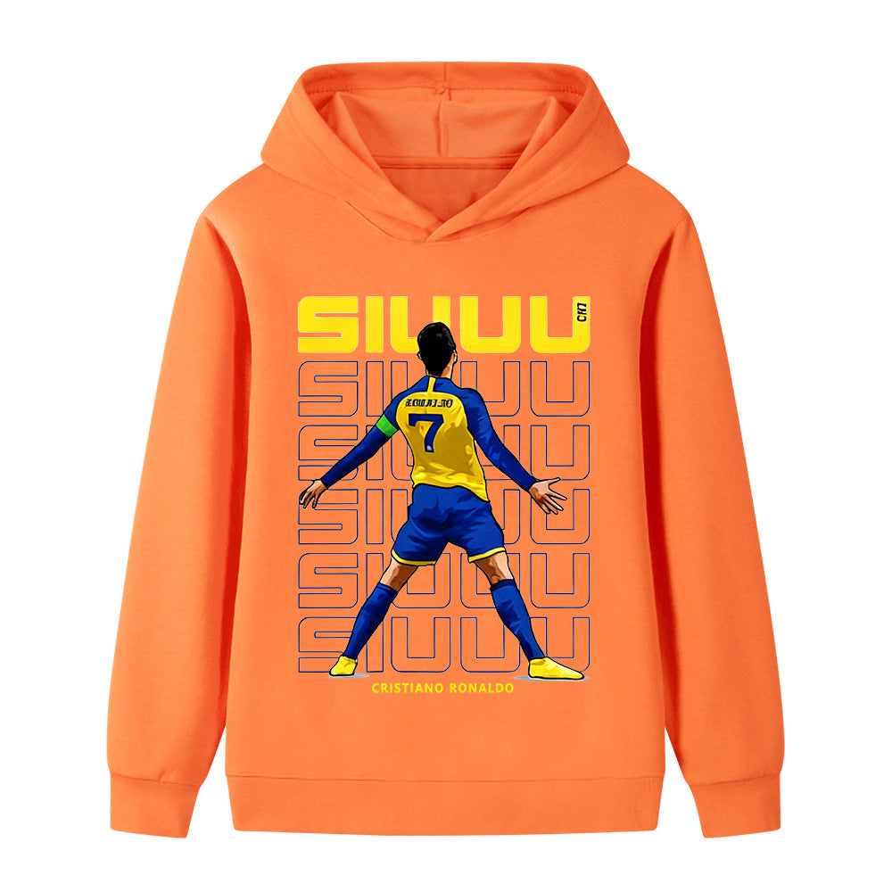 Ronaldo Voetbal Hoodie Kinderen - voor Dagelijks