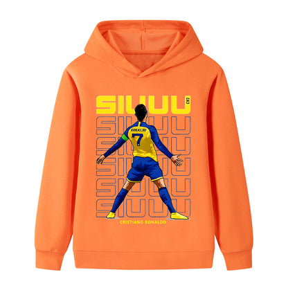 Ronaldo Voetbal Hoodie Kinderen - voor Dagelijks