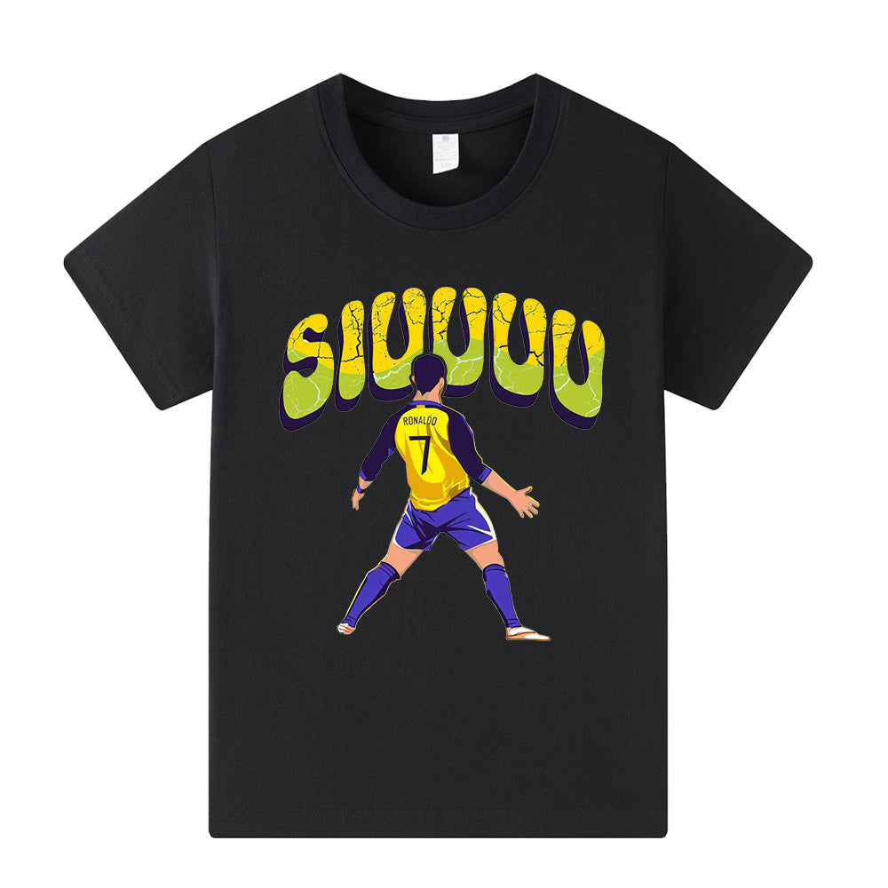 Cristiano Ronaldo Voetbal T-shirt Kinderen - Cool Design