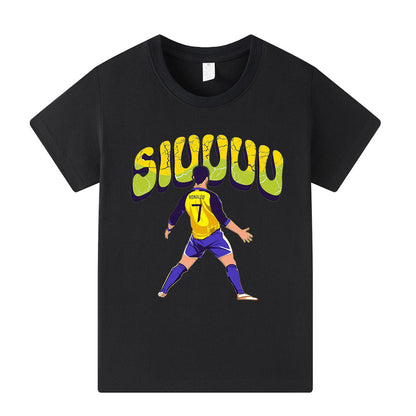 Cristiano Ronaldo Voetbal T-shirt Kinderen - Cool Design