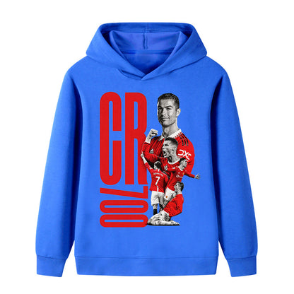 Cristiano Ronaldo Voetbal Hoodie Kinderen - Manchester United - Sportief
