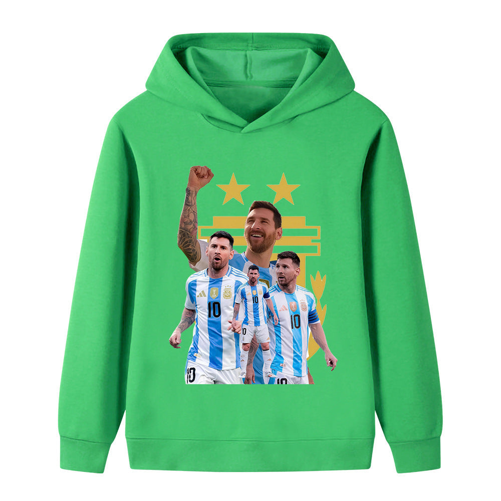 Messi Voetbal Hoodie Kinderen - Cool Design