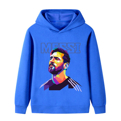 Messi Voetbal Hoodie Kinderen - Zacht